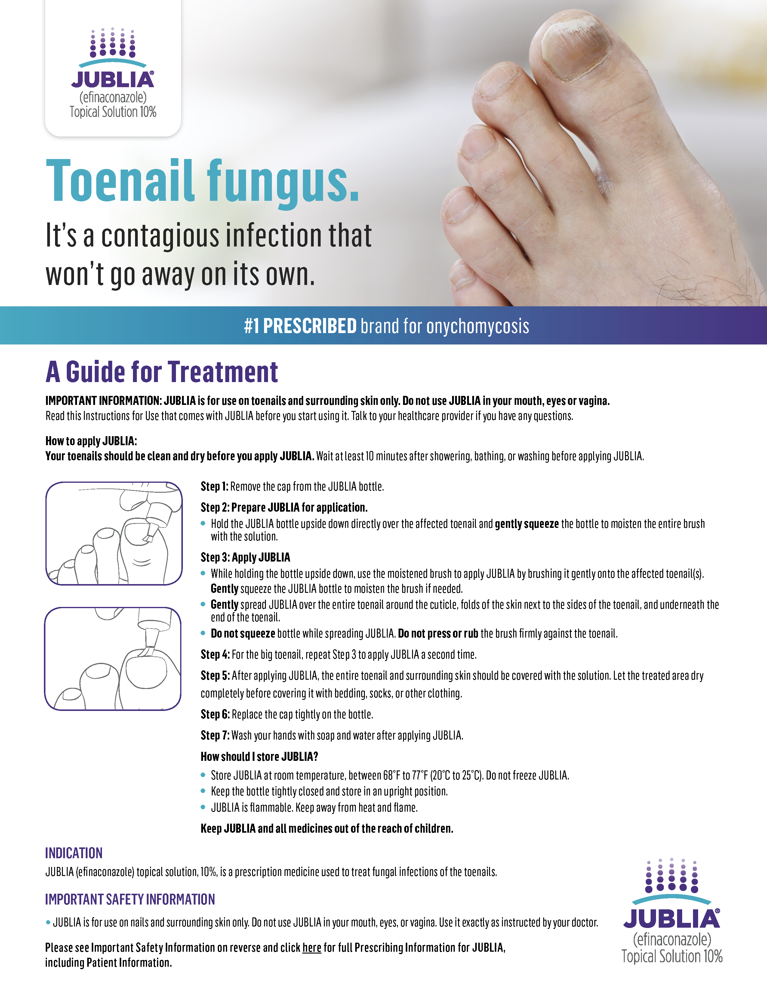 Useful patient information sheet